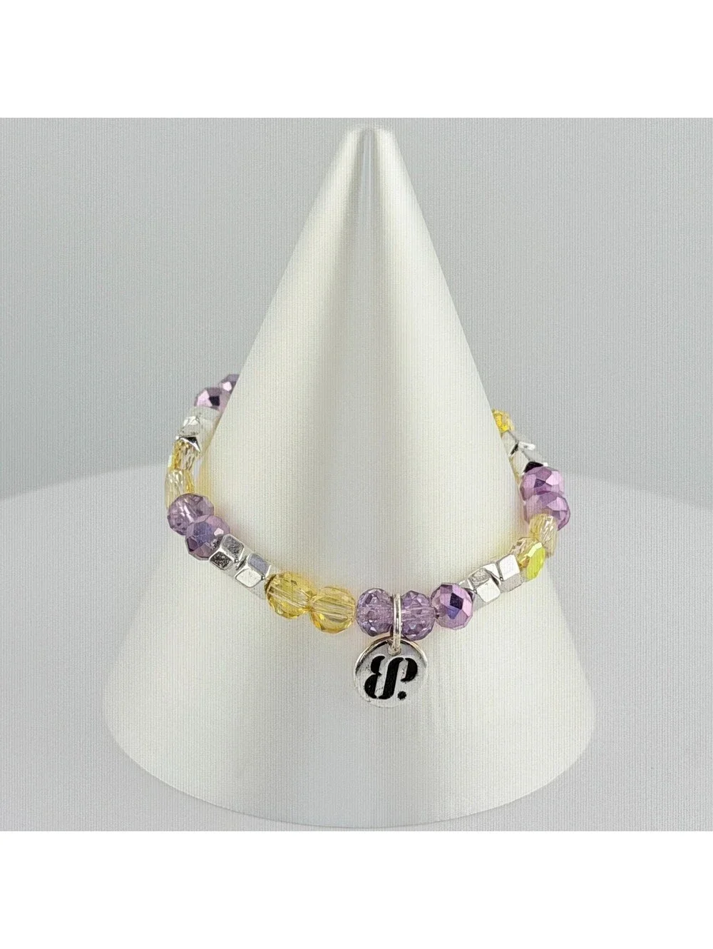 Bomb Party Single Stack Bracelet - on Silver Plating #117